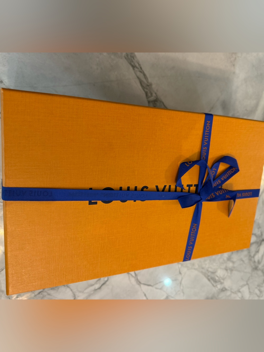 Louis Vuitton Empty Shoe Box and Dust Bag Set with Ribbon All NEW Boutique Fresh